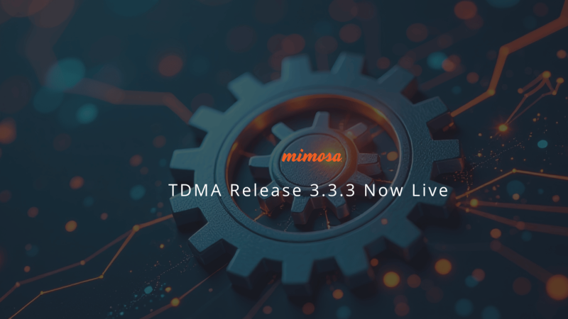 TDMA Now Live